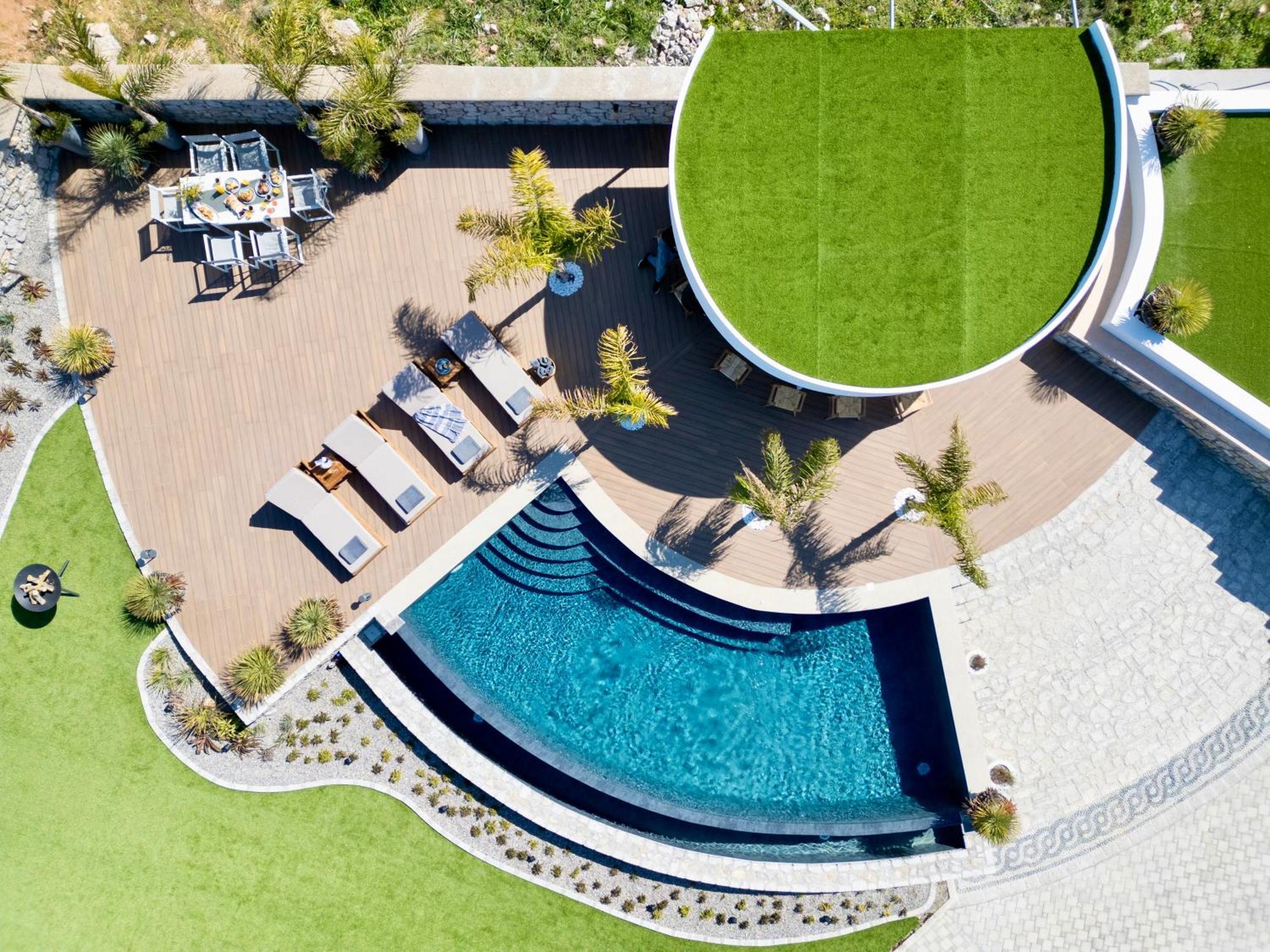 Rhode Luxury Villa Kalithiész Kültér fotó