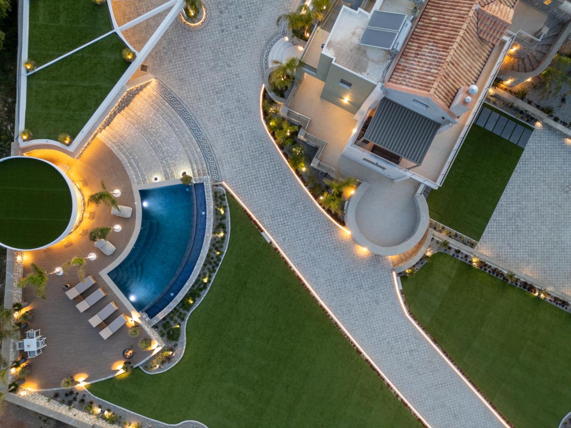 Rhode Luxury Villa Kalithiész Kültér fotó